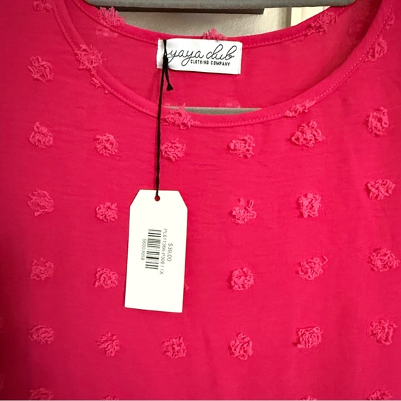 Ya Ya Club Fuchsia Ruffle Dress - Picture 2 of 4